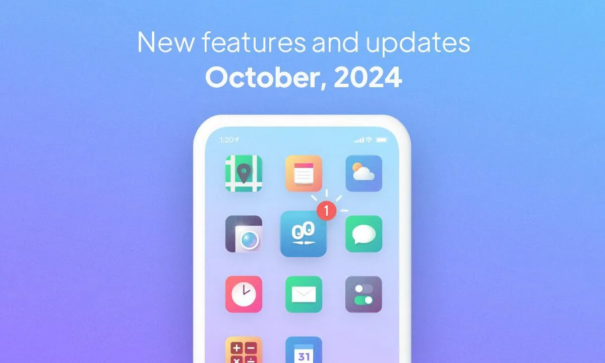 What's new at GoodBarber? October 2024
