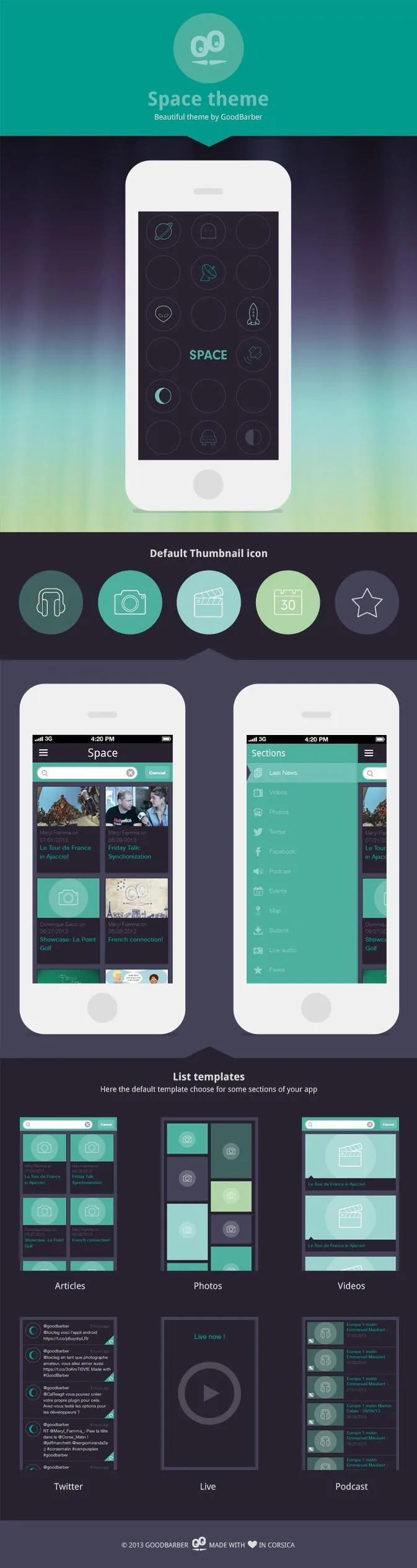 New Theme : Space