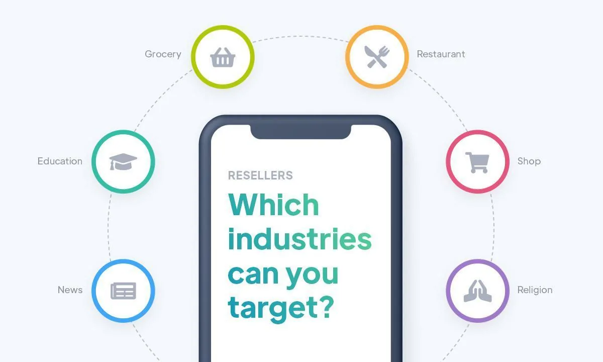 Resellers: 10 industries to target with your mobile app reseller agency