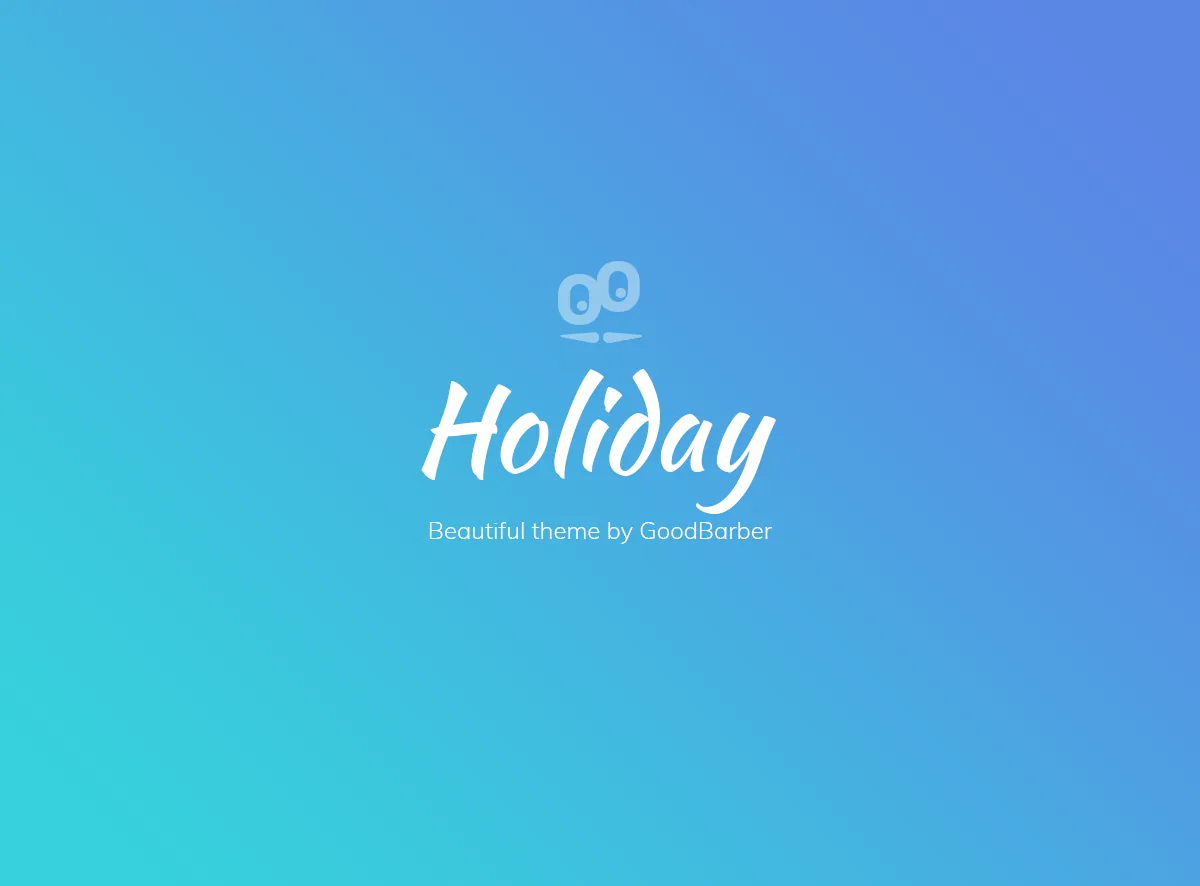 New GoodBarber 4.0 Themes : Holiday